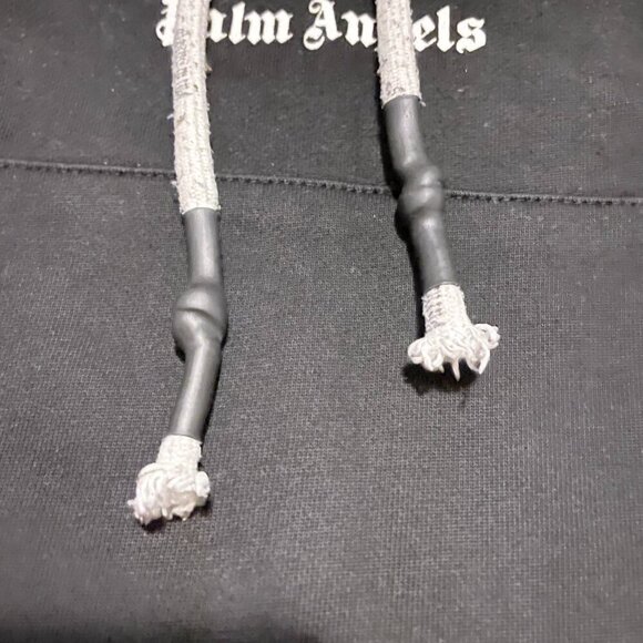 Palm Angels Black Teddy Bear Hoodie Sweatshirt Size Small - Picture 5 of 16